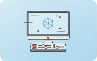 시뮬레이터 일러스트